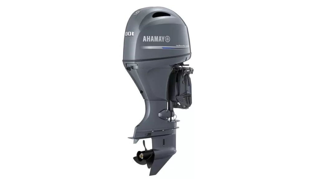 Used Yamaha 100HP 4-Stroke Outboard Motor